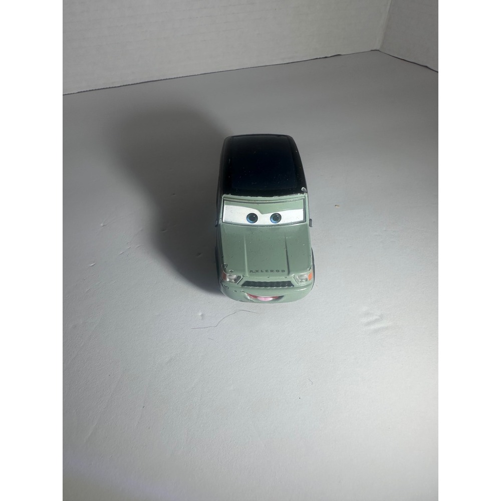Disney Pixar Cars Sir Miles Axlerod Green Diecast Toy Car Cars 2
